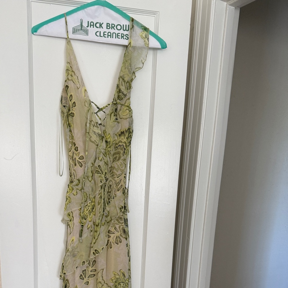 BEC + BRIDGE - Lylou Frill Dress - Lemon Paisley